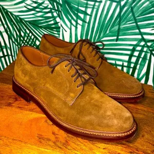J. Crew Ludlow Brown Suede Oxfords Men’s Size 10