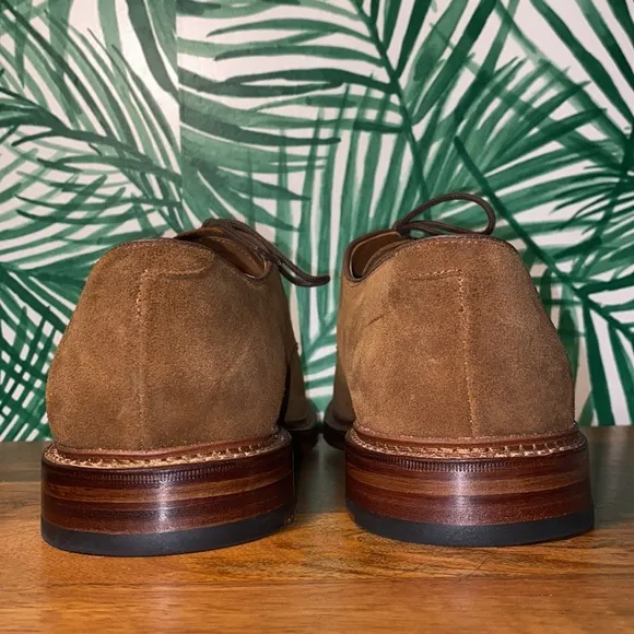 J. Crew Ludlow Brown Suede Oxfords Men’s Size 10