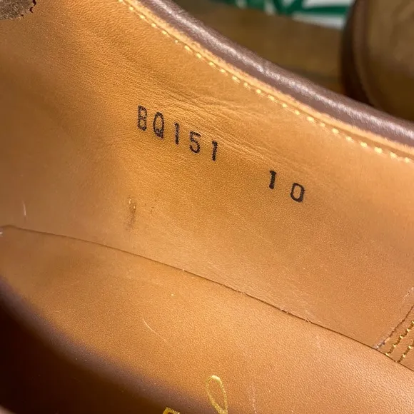 J. Crew Ludlow Brown Suede Oxfords Men’s Size 10