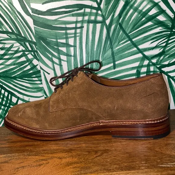 J. Crew Ludlow Brown Suede Oxfords Men’s Size 10