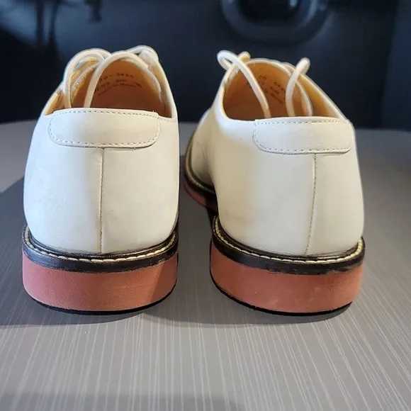 Johnston &amp; Murphy‎ Oxfords Suede Sheepskin Flex System 20-5425 Mens US 10 EUC