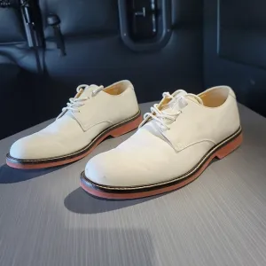 Johnston &amp; Murphy‎ Oxfords Suede Sheepskin Flex System 20-5425 Mens US 10 EUC