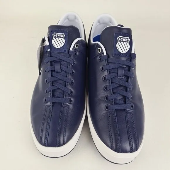K-Swiss Classics Clean Men's Shoes Sneakers Leather Blue