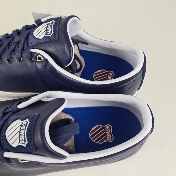 K-Swiss Classics Clean Men's Shoes Sneakers Leather Blue