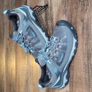 Keen Targhee III Waterproof Hiking Shoes Nubuck Size 8.5 In 'Atlantic Blue'