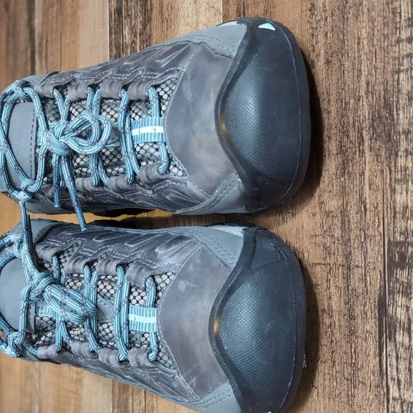 Keen Targhee III Waterproof Hiking Shoes Nubuck Size 8.5 In 'Atlantic Blue'