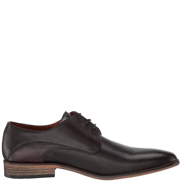 Kenneth Cole Reaction Men's Fin Lace-Up Oxfords Black Brown 8M
