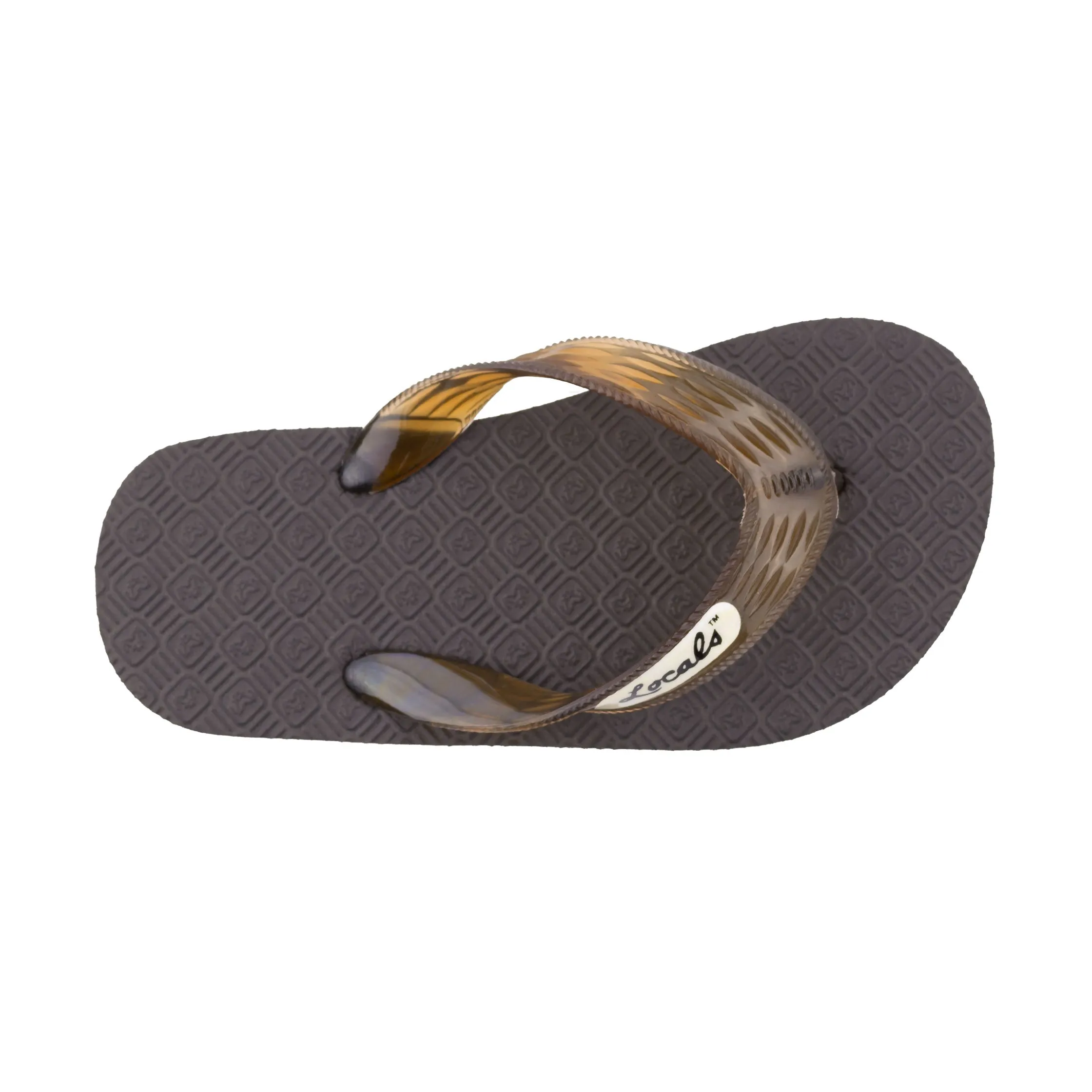 Kids Original Translucent Brown Strap Slippah