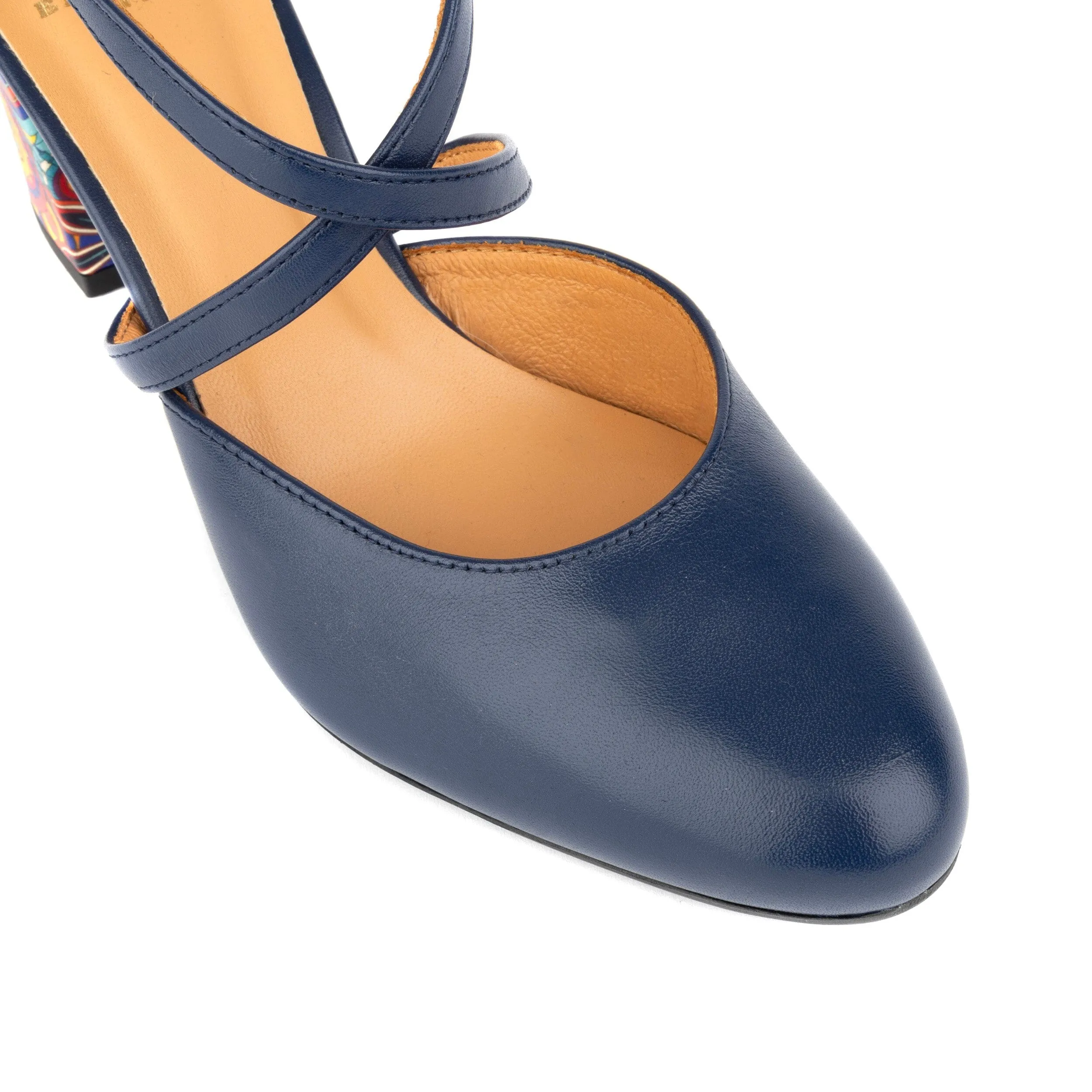 Kylie - Navy & Signature Print