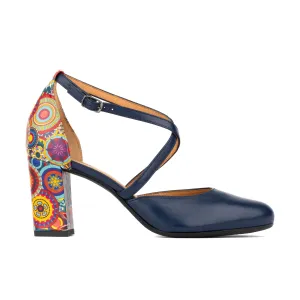 Kylie - Navy & Signature Print