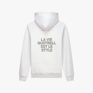 LA VIE HOODIE | CEMENT/CONCRETE