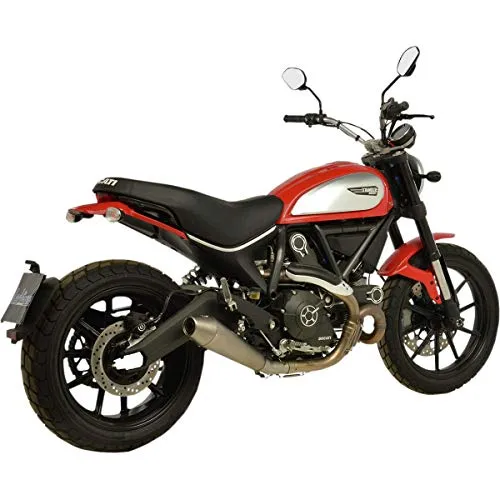 Leo Vince GP Style Slip-On Exhaust (Stainless Steel) for 15-18 Ducati SCRAMICN