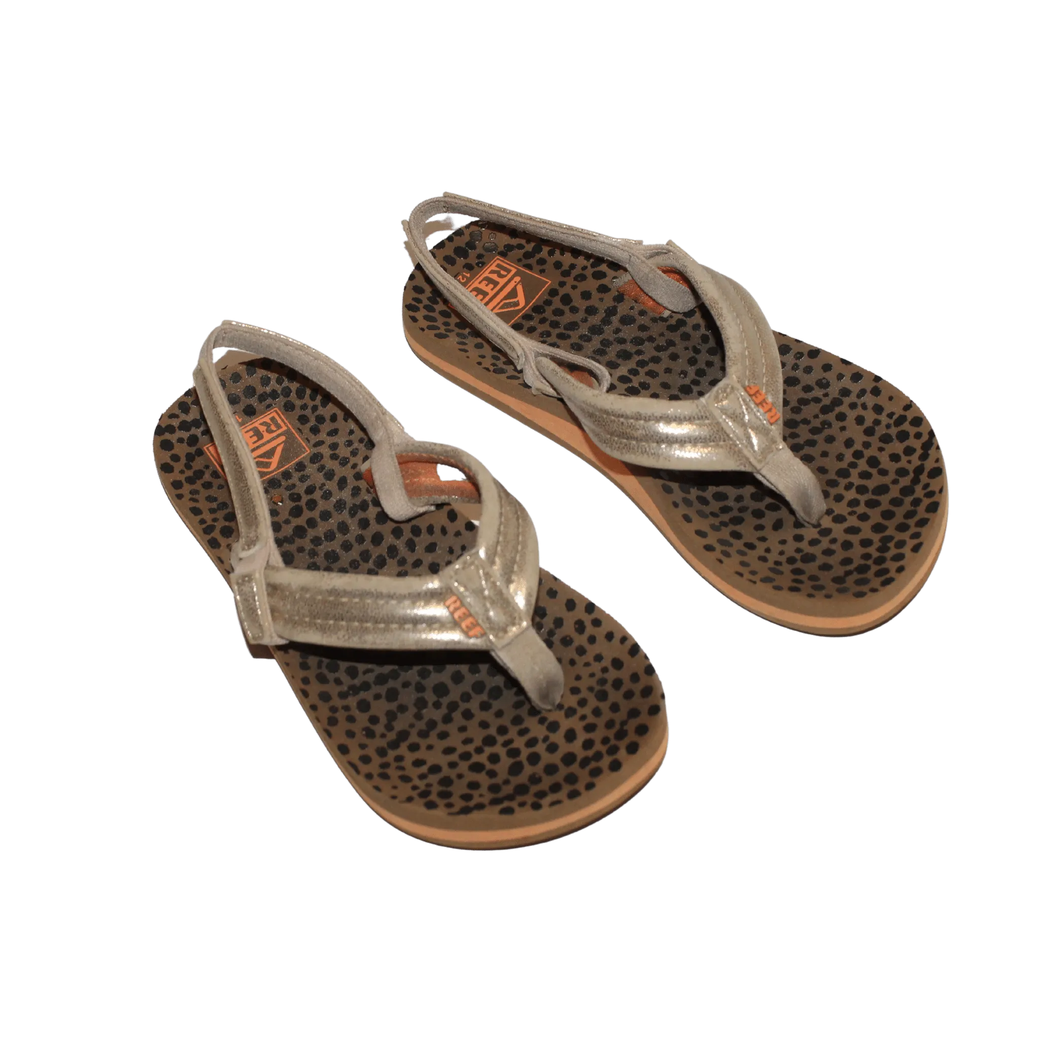 Little Ahi - Gold Flip Flop Sandals