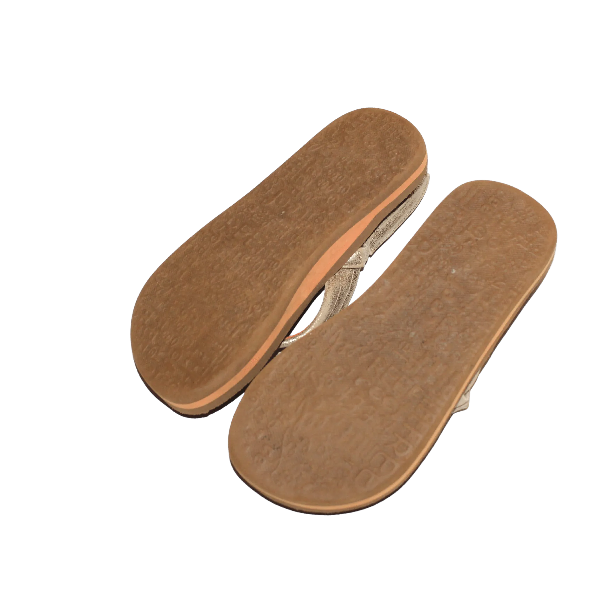 Little Ahi - Gold Flip Flop Sandals