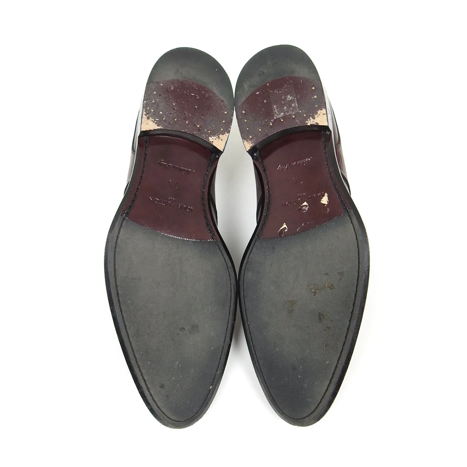 Louis Vuitton Red Oxfords Size US 8.5
