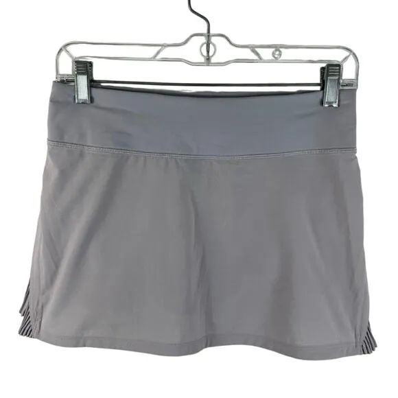 Lululemon Athletic Skort Lavender Purple Size 4 Pleated Side Golf Tennis Preppy