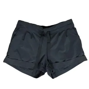 Lululemon Black Spring Break Away Cuffed Lightweight Shorts Size 2 Inseam 2.5&quot;