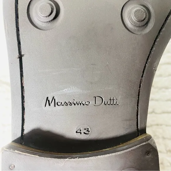 Massimo Dutti Oxfords Men Suede Size 43