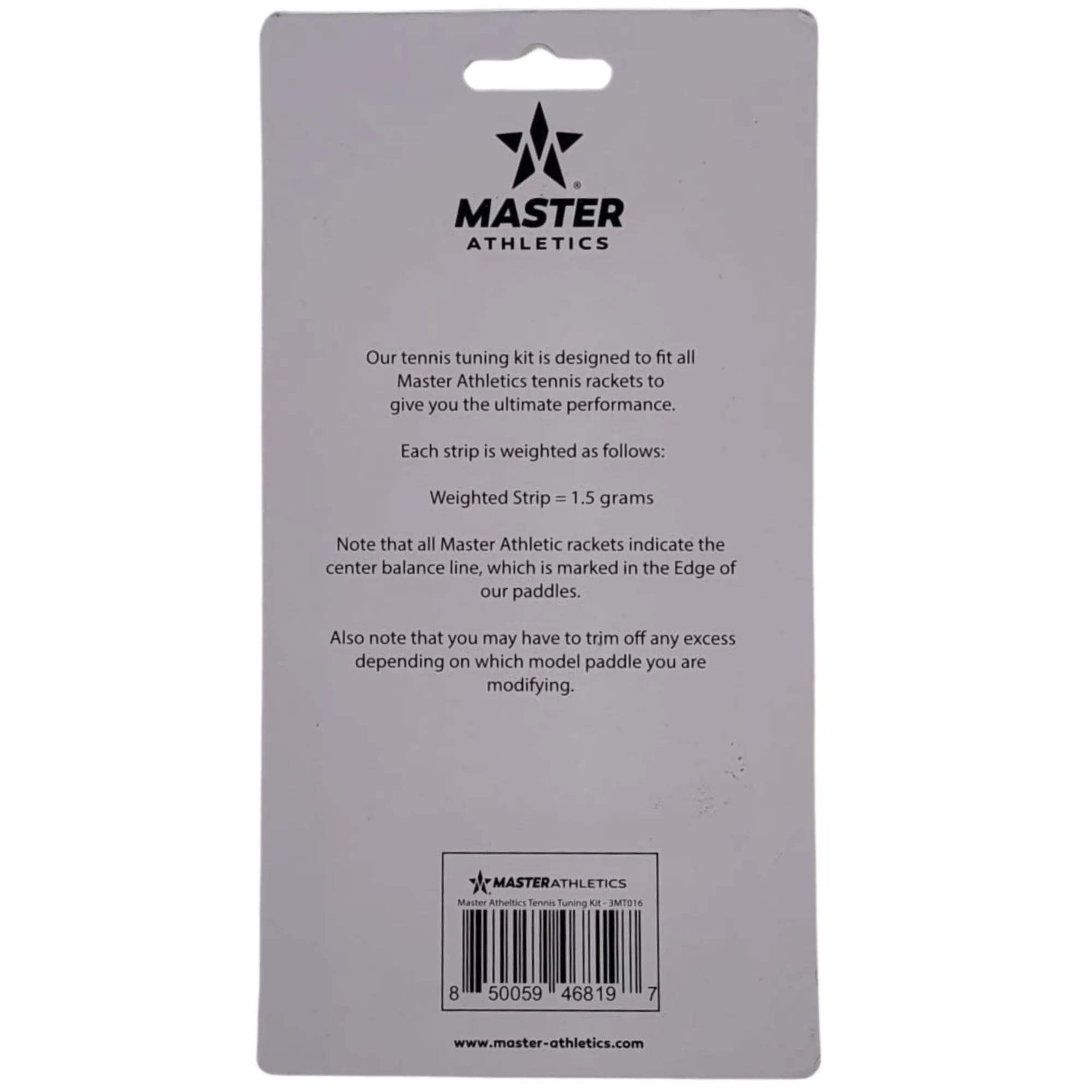 Master Athletics Tennis Tuning Kit