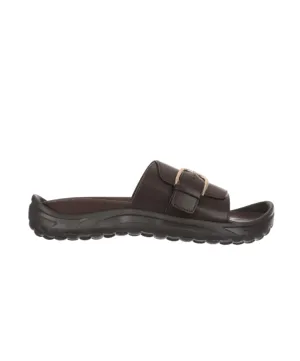 MBT Nikko Brown Womens Recovery Slides