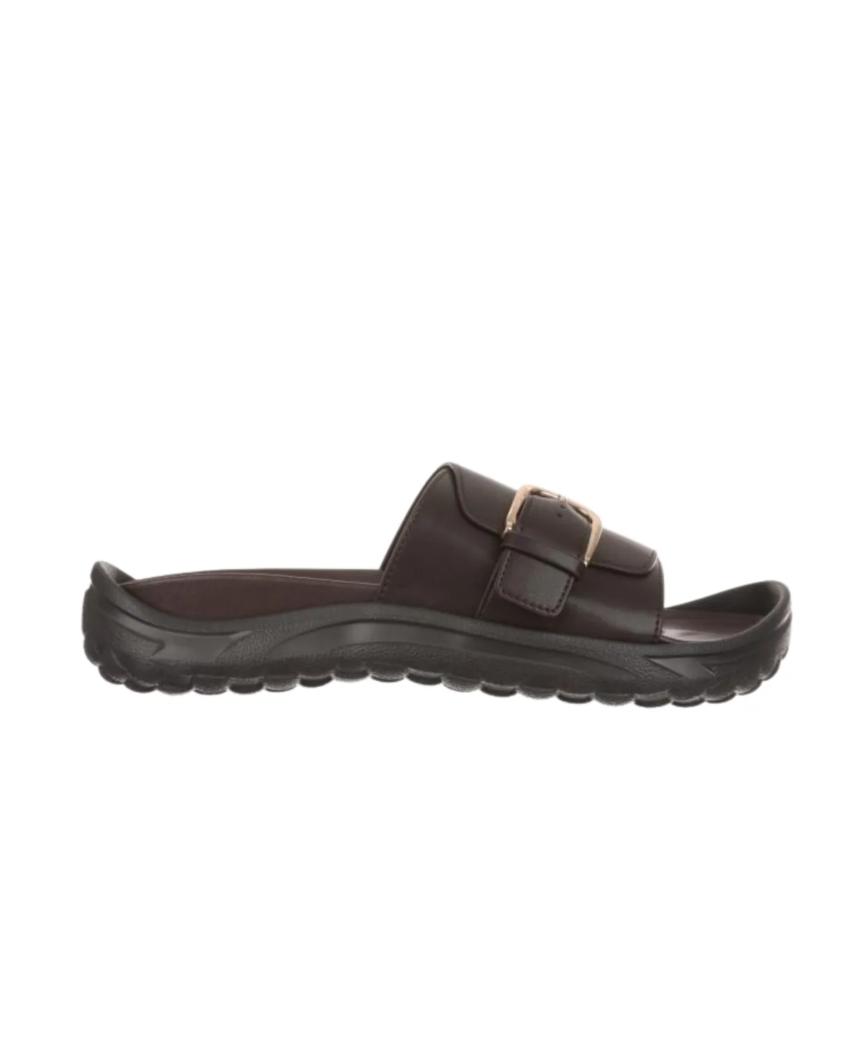 MBT Nikko Brown Womens Recovery Slides