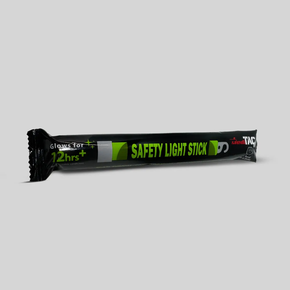 MediTac Green Glow Sticks - 12-Hour Duration, Premium Bright 6” Snap & Light Sticks