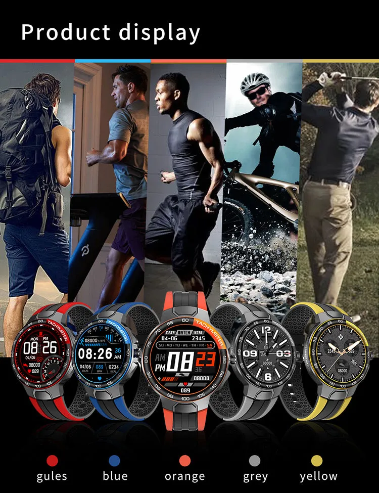 Melanda New Luxury Smart Watch Men Sport fitness Tracker