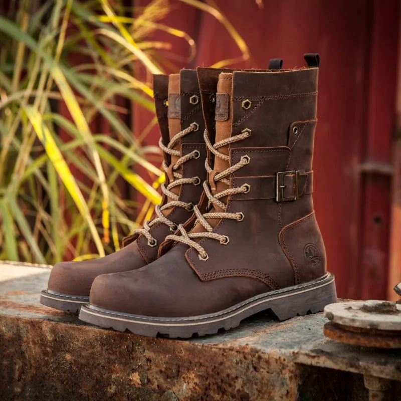 Men Boots Genuine Leather Winter Autumn Shoes Motorcycle Mens Ankle Boots Couple Oxfords Shoes Fashion Shoes Men Basic boots
