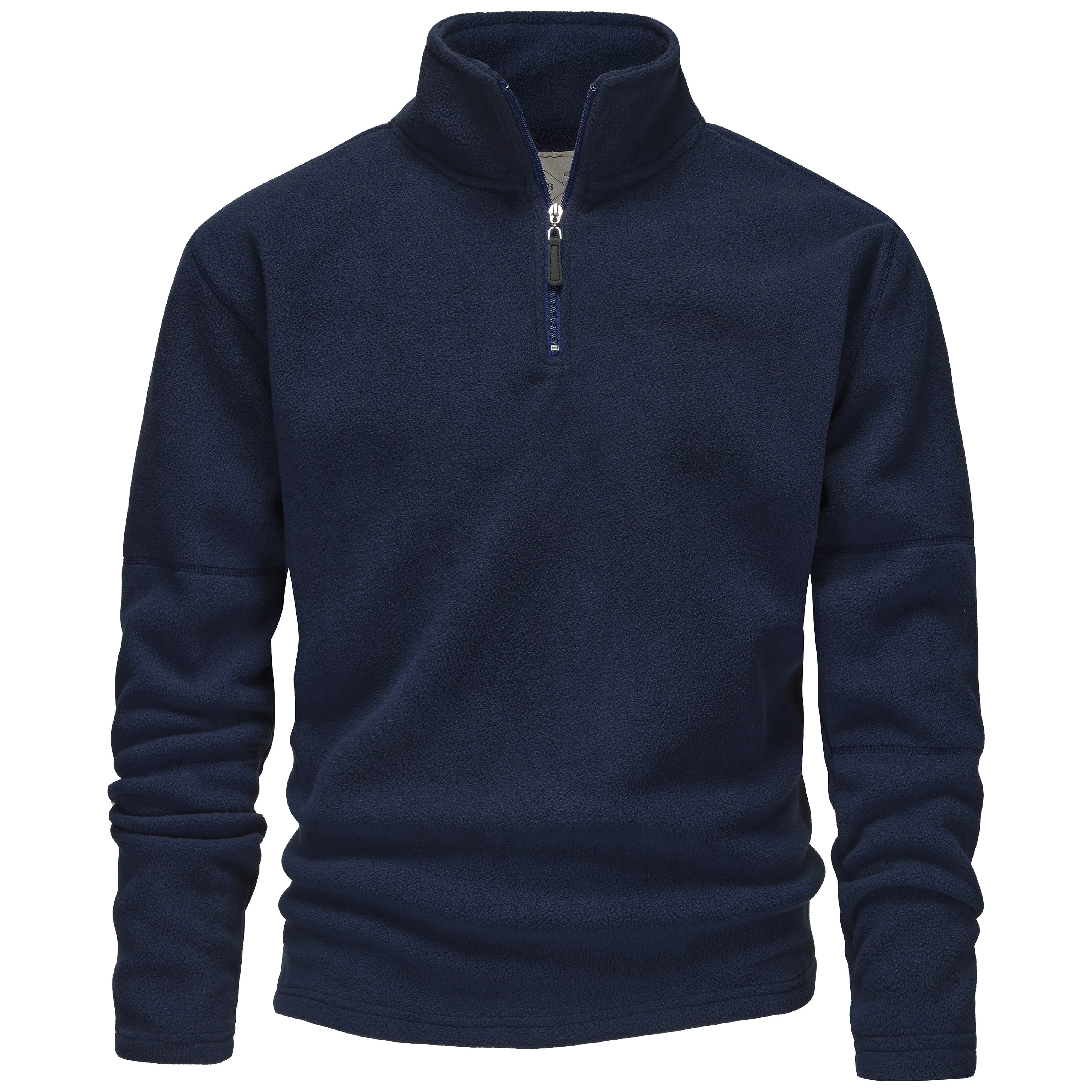 Mens 1/4 Zip Fleece Jumper - Charcoal