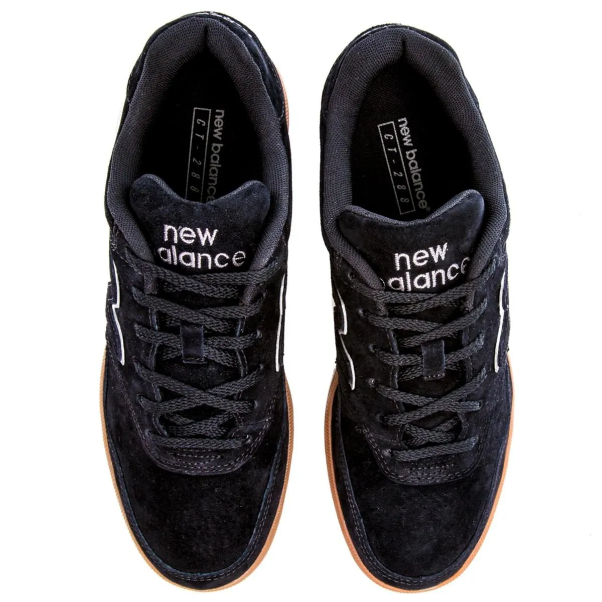 Men's 288 Suede Black with Gum Sneakers