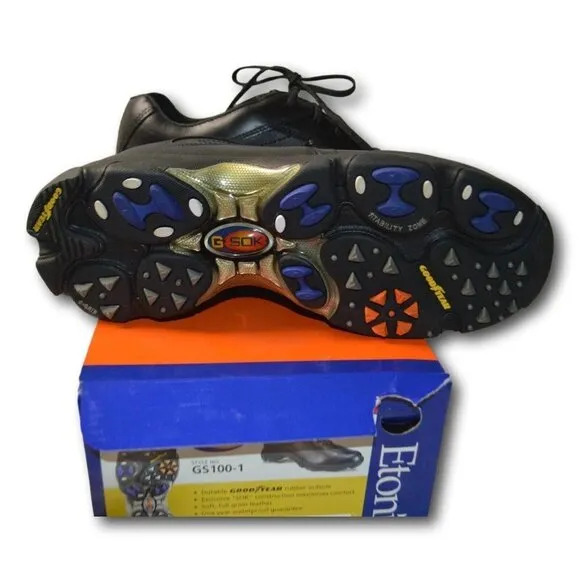Mens Etonic GS100-1 Non-Cleated Performance Golf Shoes Size: 10 - NIB