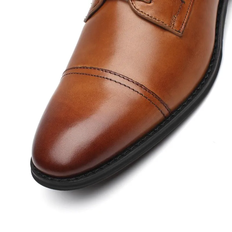 Men's Oxfords Shoes Splendo-1-cognac