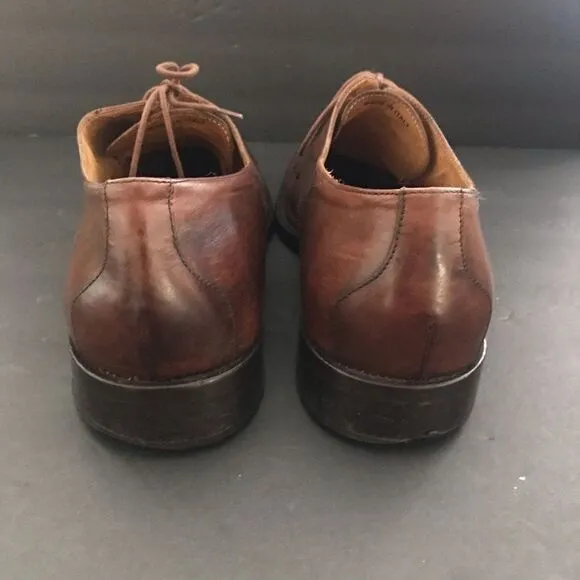 Mercanti Fiorentini Italy brown dress oxfords 13