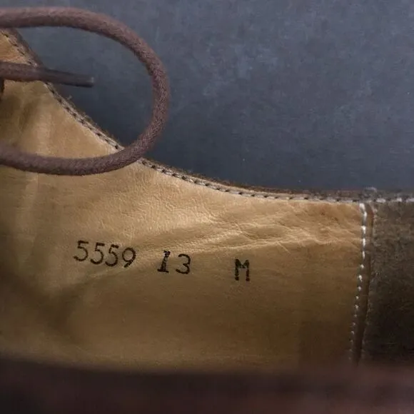 Mercanti Fiorentini Italy brown dress oxfords 13