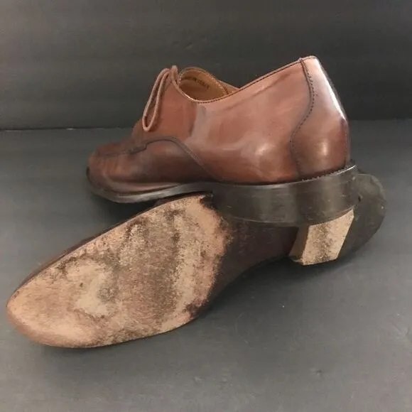 Mercanti Fiorentini Italy brown dress oxfords 13