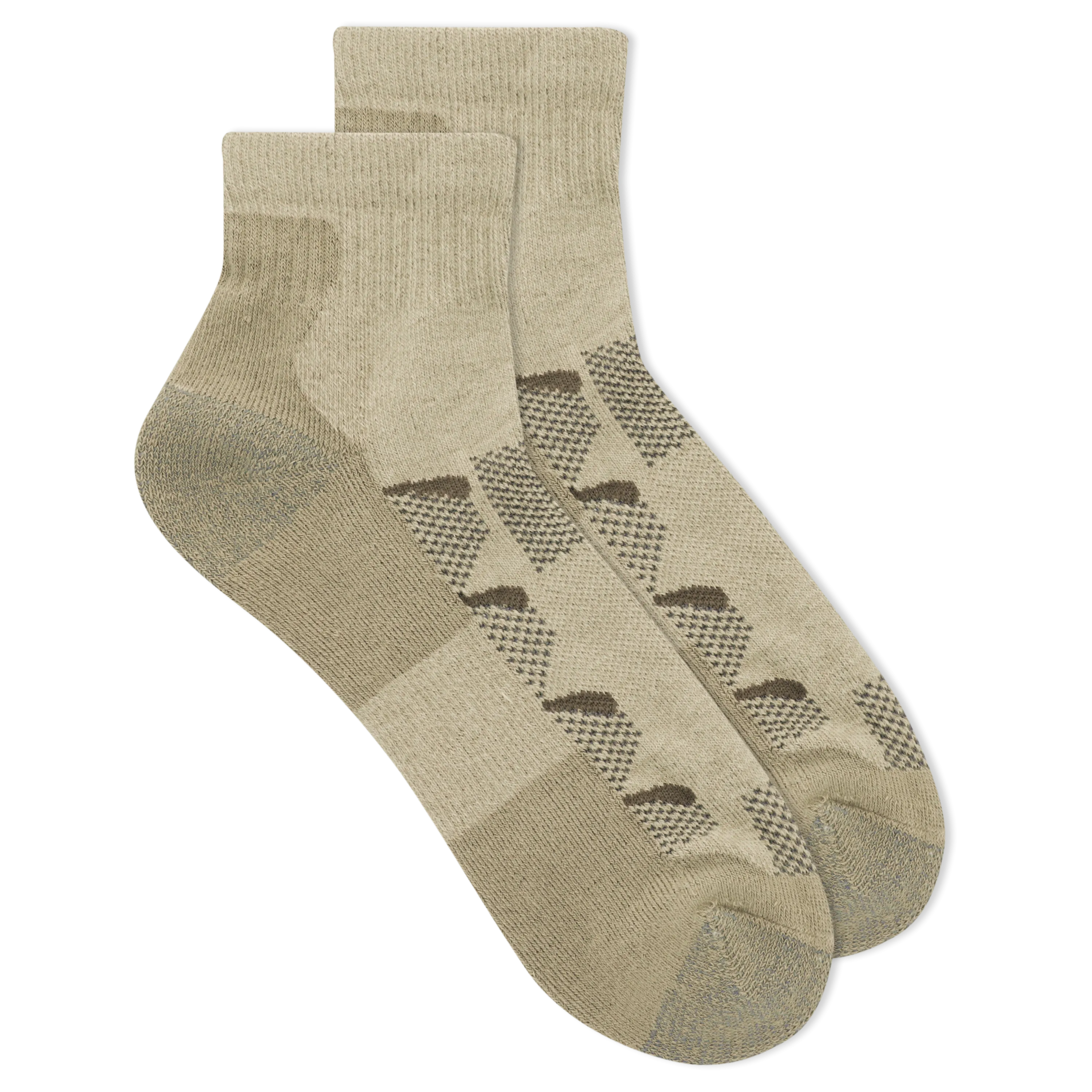 Merrell MOAB Midweight and Breathable Hiking Ankle Sock with Blister Protection and Sustainable Coolmax Fast Dry Moisture Wicking