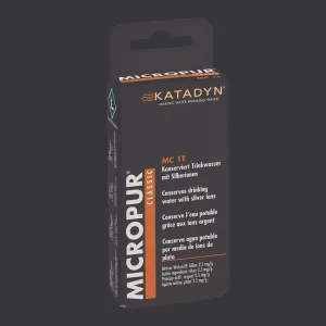 Micropur Classic Trekking Hiking Bivouacking Water Purification Tablets x50