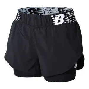 New Balance Relentless Womens 2-in1 Running Short