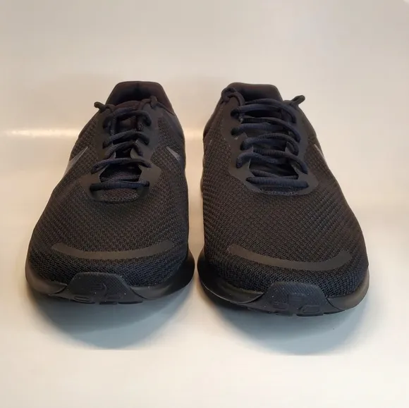 New Nike Revolution 7 Wide Black Off Noir Men's Running Shoes Sneakers Sizes