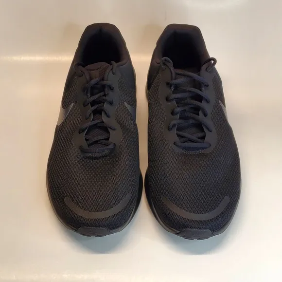 New Nike Revolution 7 Wide Black Off Noir Men's Running Shoes Sneakers Sizes