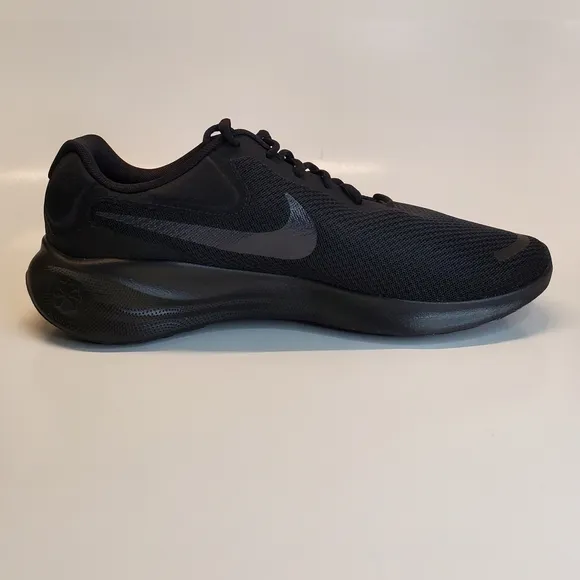 New Nike Revolution 7 Wide Black Off Noir Men's Running Shoes Sneakers Sizes