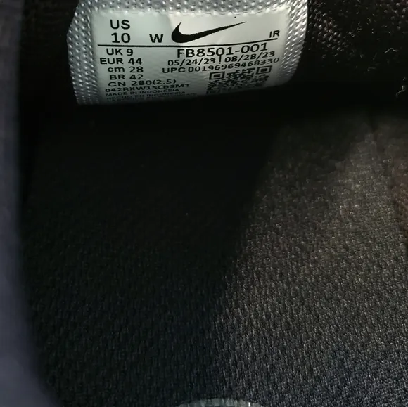 New Nike Revolution 7 Wide Black Off Noir Men's Running Shoes Sneakers Sizes