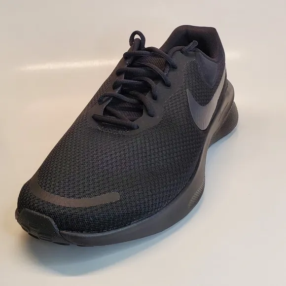 New Nike Revolution 7 Wide Black Off Noir Men's Running Shoes Sneakers Sizes