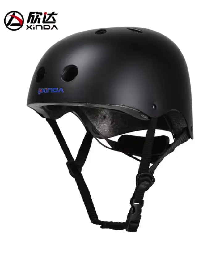 New Xinda Professional OutwardBound Helmet Safety Protect Helmet Outdoor Snow Sports, Camping &amp; Hiking Riding Helmet Child Protective Equipment Matte Black Sz M