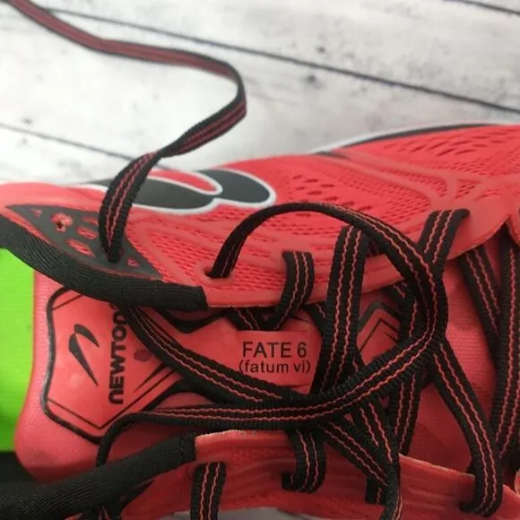 Newton Fate 6 Mens SZ 12 Running Shoes M011520 Sneakers Red.