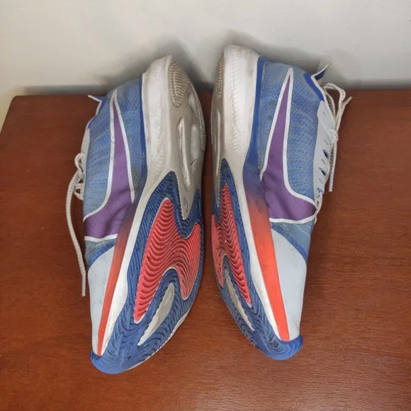 Nike Zoom Gravity Men's Shoes Size 12 Lace Up Blue Running Shoes.