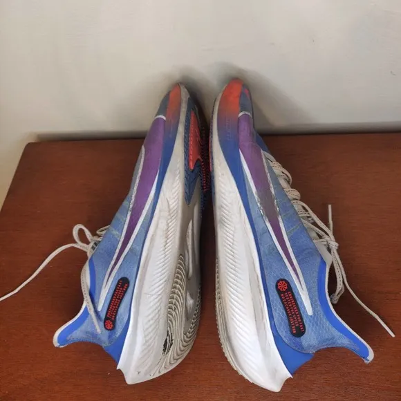 Nike Zoom Gravity Men's Shoes Size 12 Lace Up Blue Running Shoes.