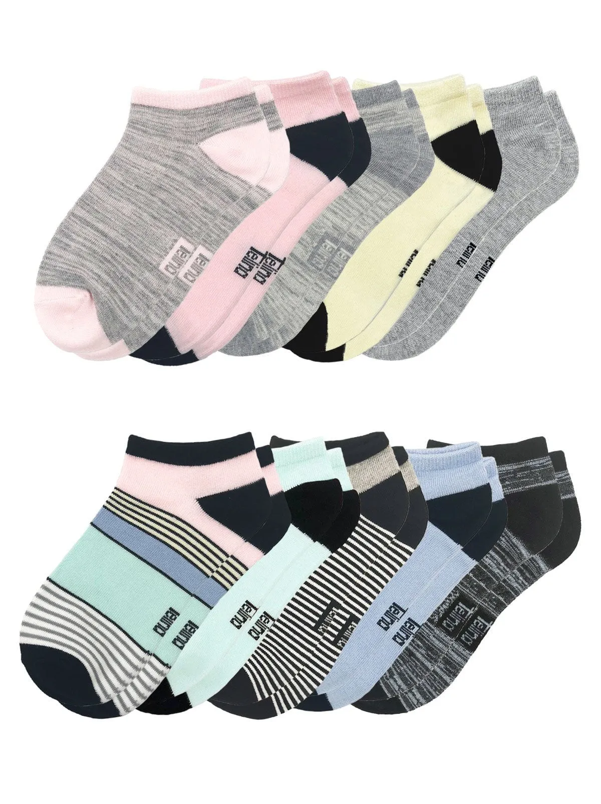 No-Show Bamboo Socks 10-Pack
