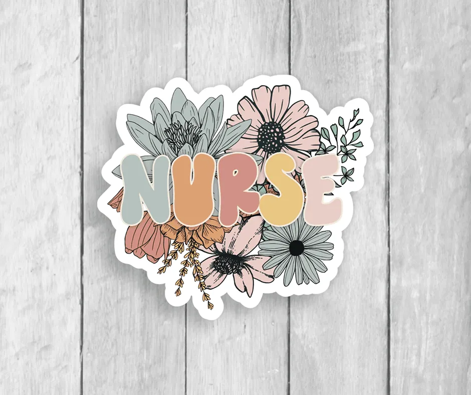 Nurse Vinyl Sticker