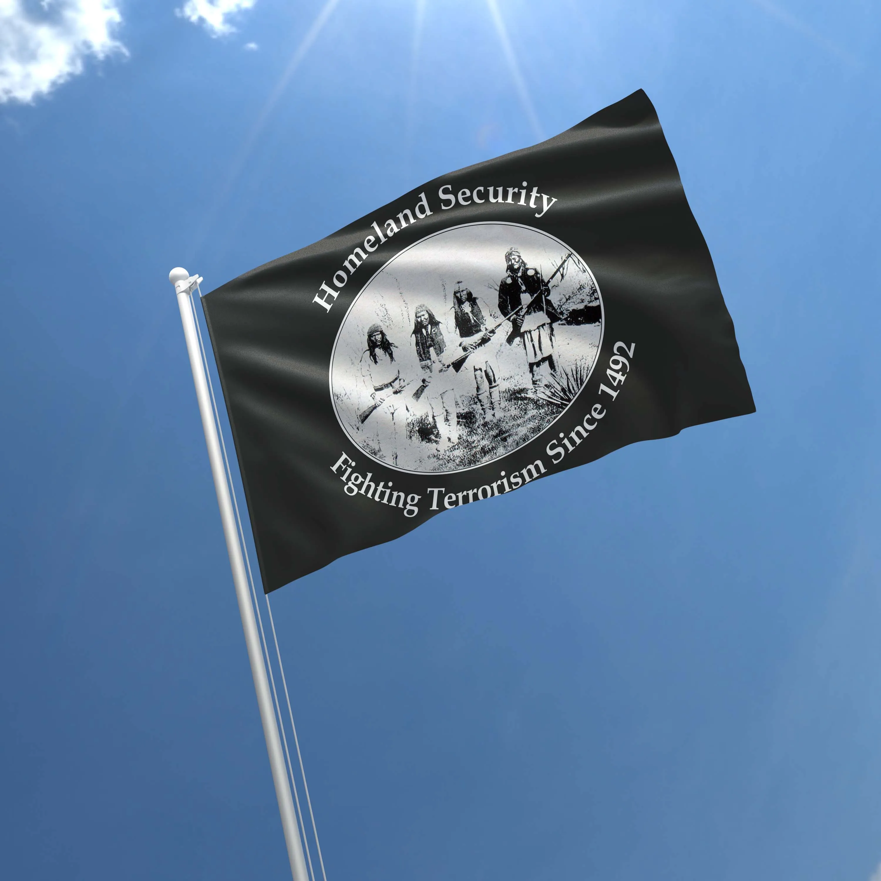 Original Homeland Security Flag Banner